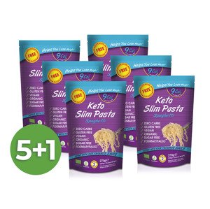 Výhodný balíček konjakových špagiet Slim Pasta v náleve 5+1 zadarmo