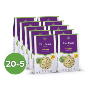 Balíček Slim Pasta penne bez nálevu 20+5 zadarmo