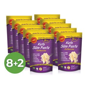 Výhodný balíček konjakových fettuccine Slim Pasta v náleve 8+2 zadarmo