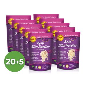 Slim Pasta Výhodný balíček Slim Pasta Rezance (25 ks) 6 750 g