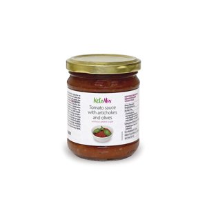 Paradajková omáčka s artičokami a olivami (32 kcal / porcia)