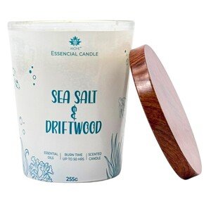 ARÔME Sviečka v skle s kovovým viečkom Sea salt & Driftwood 255g