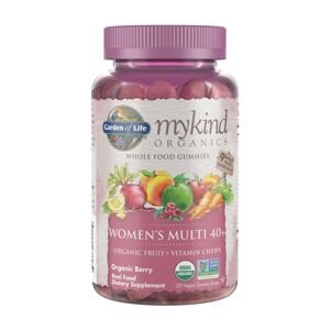Organics - žuvacie multivitamíny z organického ovocia pre ženy 40+, 120 gumídkov