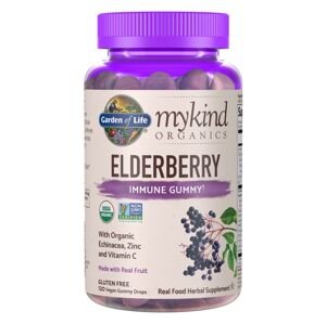 Organics Elderberry - Čierna baza, 120 gumídkov