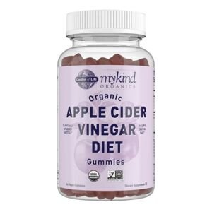 MyKind Organics Jablčný ocot - podpora chudnutia, 63 žuvacích kapsúl
