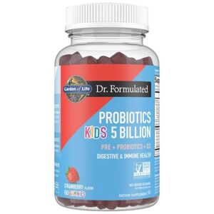 Probiotics Kids 5B Strawberry, 60 gummies