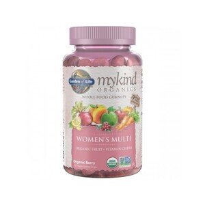 Organics - žuvací multivitamín pre ženy z organického ovocia, 120 gumídkov