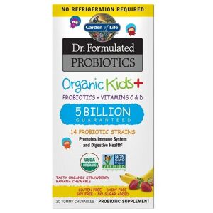 Dr. Formulated probiotika pre deti - jahoda a banán, 30 gummies