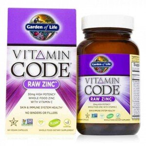 Vitamin Code - RAW Zinok, 60 kapsúl