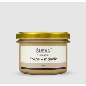 Orechový krém kokos & mandle, 190 g