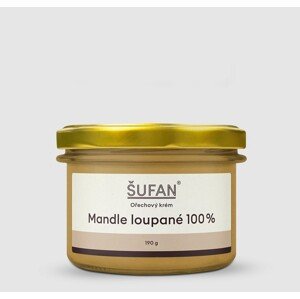 100% Mandľový krém - lúpané mandle, 190 g