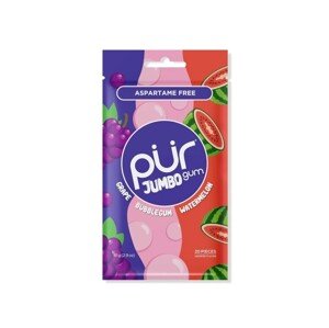 Žuvačky JUMBO - bubblegum and melón a hrozno, 20 ks