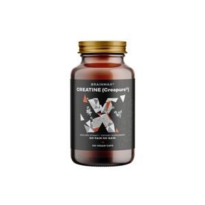 Creatine Creapure® (kreatín monohydrát), 100 rastlinných kapsúl