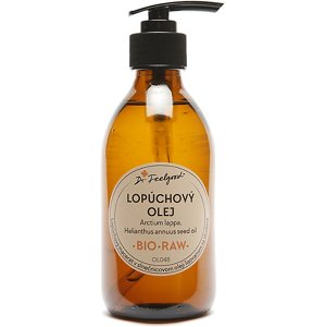 Dr.Feelgood Lopúchový olej BIO RAW - macerát 250ml sklo + pumpa