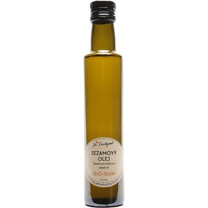 Dr.Feelgood Sezamový olej BIO RAW 250ml sklo BIO