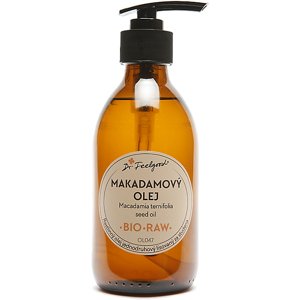 Dr.Feelgood Makadamový olej BIO RAW 250ml sklo + pumpa