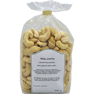 Nutrivital Kešu orechy extra veľké 500g