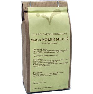 Nutrivital Maca mletá koreň BIO 200g koreň mletý