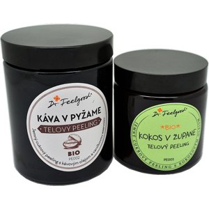 Dr.Feelgood Telové peelingy BIO 180ml - Káva v pyžame
