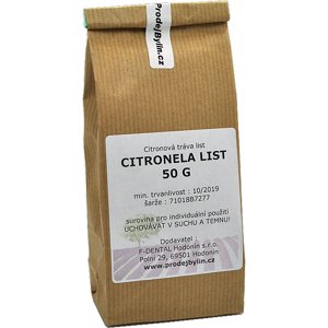F-Dental Hodonin Vôňovec winterianov - Citrónová tráva /Citronela 50g - list