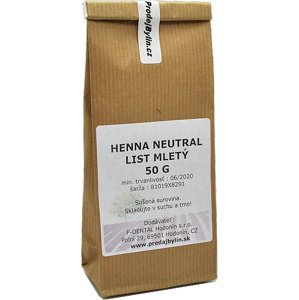 F-Dental Hodonin Henna 50g - Henna neutral list mletý