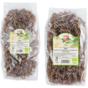 Vince Ražné cestoviny celozrnné BIO 250g - Ražné cestoviny celozrnné tagliatelle