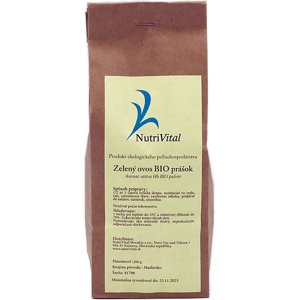 Nutrivital Zelený ovos BIO 200g