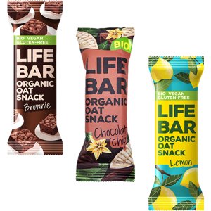 Lifefood Ovsené tyčinky BIO 40g - Ovsená tyčinka s kúskami čokolády