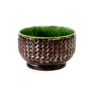 Chawan miska hnedá-metalická 400ml - Matcha Day