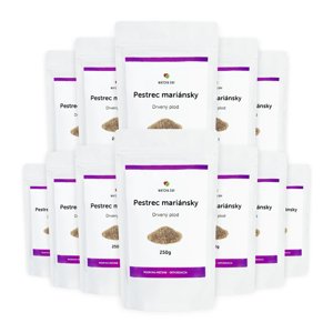 Pestrec mariánsky drvený 12x250g - set pre dvoch - Matcha Day
