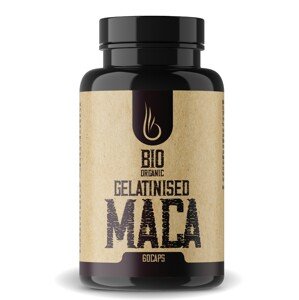 Bio Gelatinizovaná Maca - Vegetariánske kapsuly 60 caps