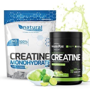 Creatine monohydrate - Kreatín monohydrát 600g Raspberry - malina