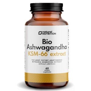 Bio Ashwagandha KSM-66® kapsuly 60 caps