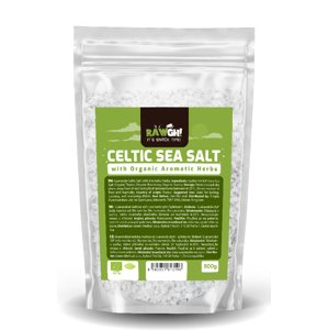 Guérandská keltská soľ s BIO aromatickými bylinkami 500g