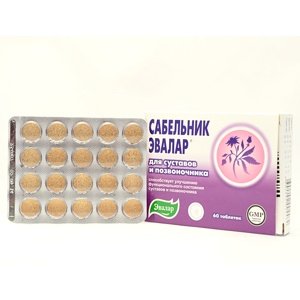 Nátržnica močiarna "sabelnik" - Evalar - 60 tabliet