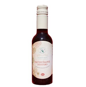 Bylinářství U Chytré horákyně Sirup "Prieduškové desatoro" - Bylinkářství u Chytré Horákyně - 250 ml