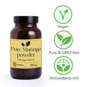 Moringa prášok - 100 g - Herbatica