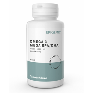 Epigemic® Omega 3 MEGA/EPA - 60 kapsúl -Epigemic®