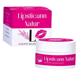 LIPSTICANN NATUR konopný balzam na pery s včelím voskom - 15 ml - Annabis