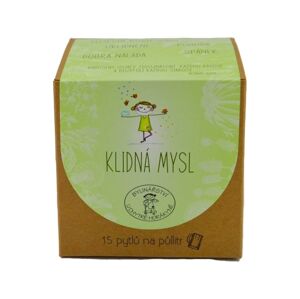 Porcovaný bylinný čaj "Pokojná myseľ"- 45g (15x3g) - Bylinářství U Chytré horákyně