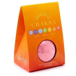 Chakra Šumivá Kúpeľová bomba v darčekovom balení Čakra sandalové drevo 150g
