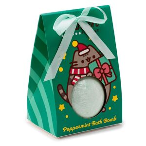 Pusheen Šumivá Kúpeľová bomba v darčekovom balení mačka Mäta pieporná 160g