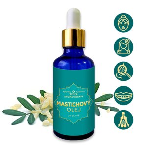 Altevita Masticha olej – 2% dilute (riedený v slnečnicovom oleji) prírodný olej lisovaný za studena 50 ml