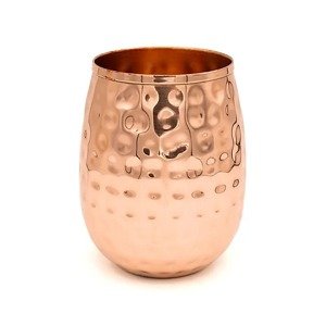 Yogi & Yogini Naturals Tepaný medený pohár 2 x 350 ml